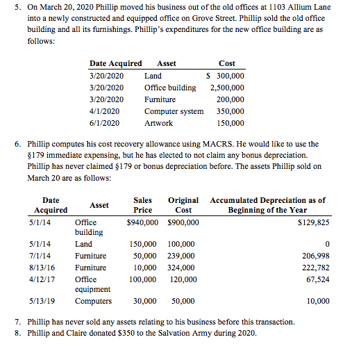 Solved Individual Tax Return Problem 4 Required: • Use The | Chegg.com