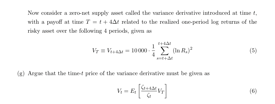 Now consider a zero-net supply asset called the | Chegg.com