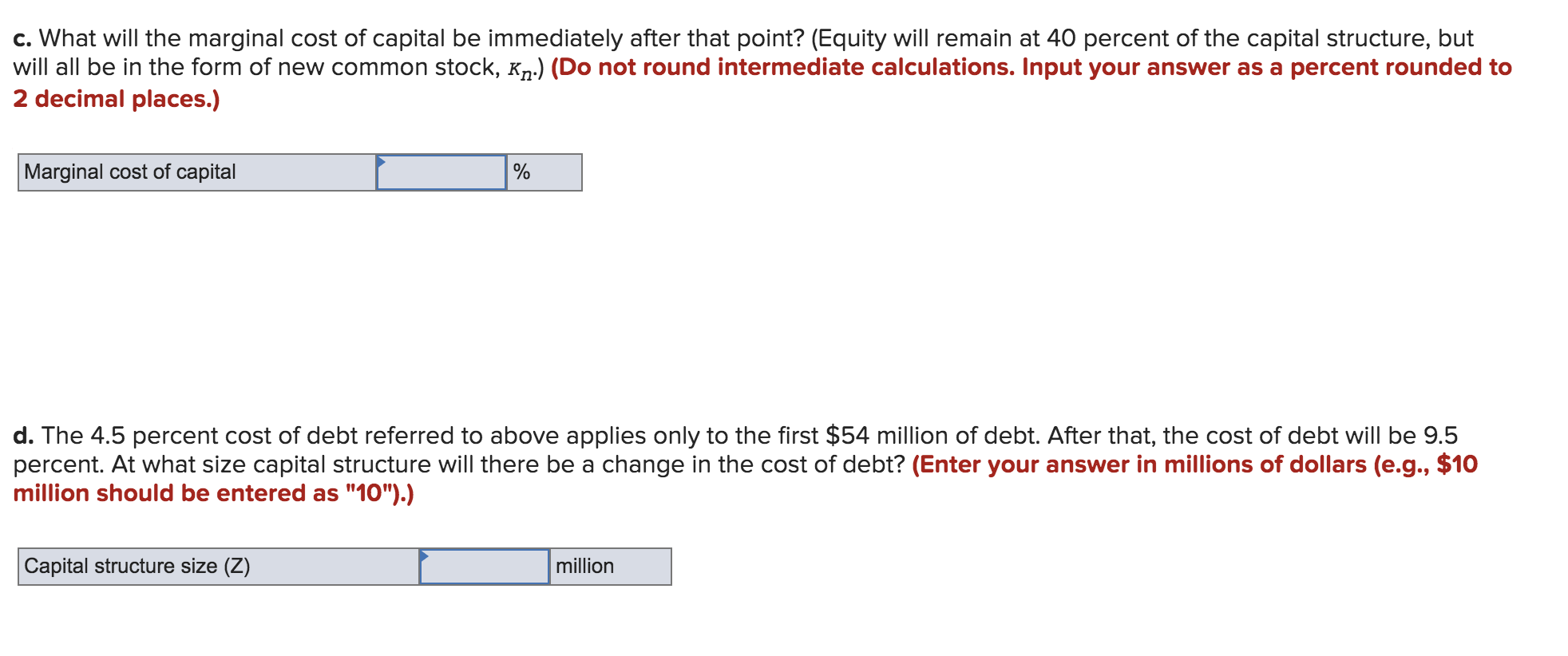 Solved The McGee Corporation finds it is necessary to
