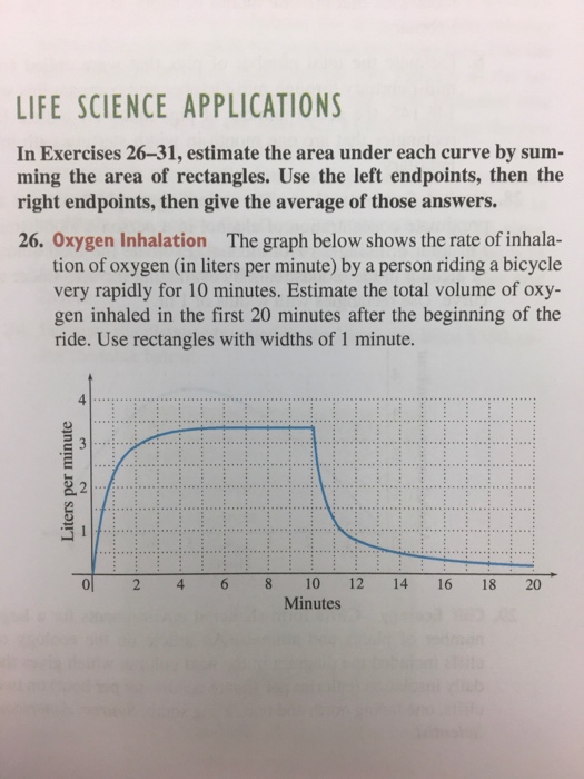 Solved LIFE SCIENCE APPLICATIONS In Exercises 2631,