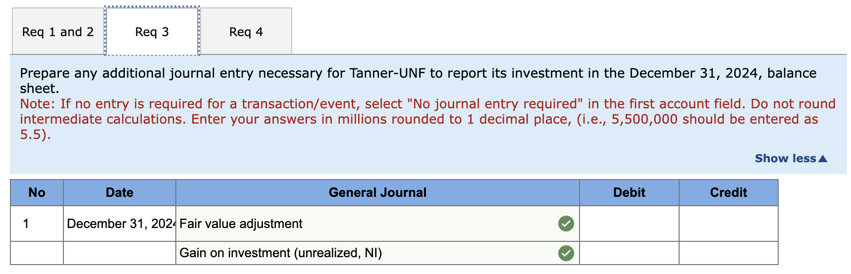 Solved Prepare any additional journal entry necessary for | Chegg.com