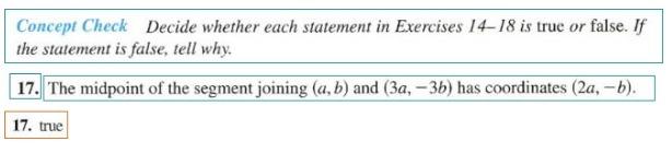 Solved Concept Check Decide whether each statement in | Chegg.com