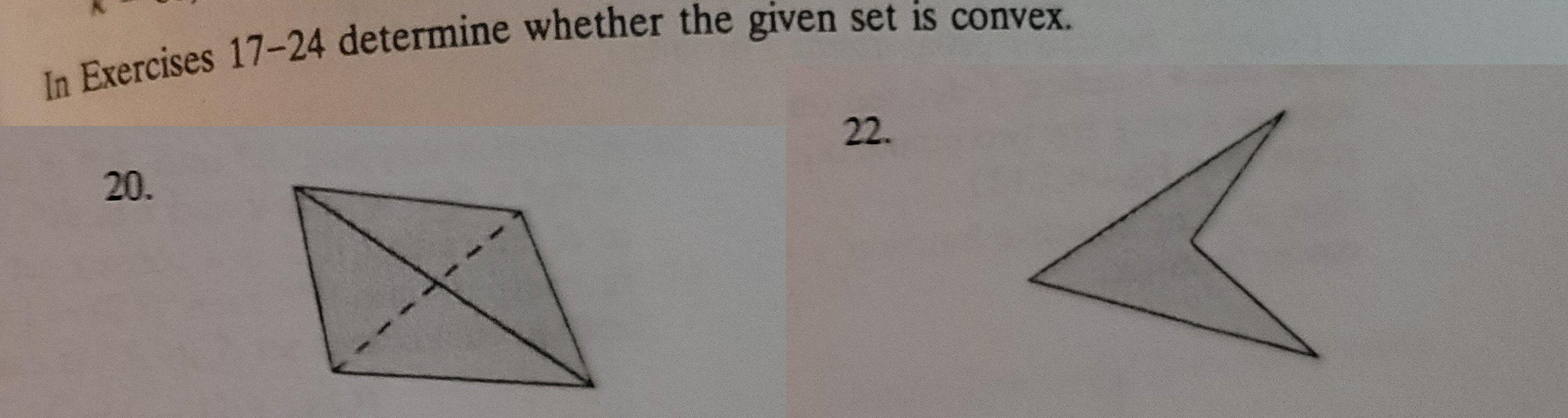 Solved In Exercises 17-24 determine whether the given set is | Chegg.com