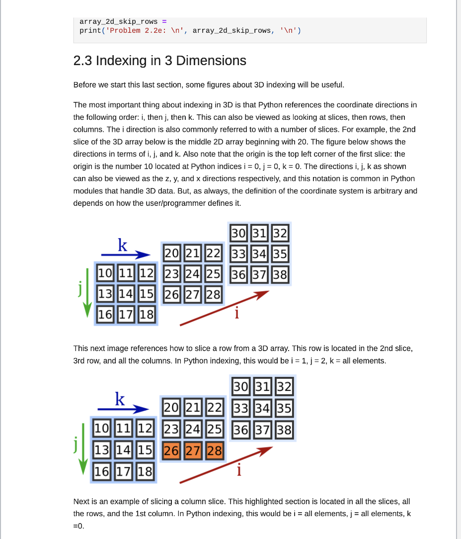 Solved Problem 2: Slicing and Indexing in Python Slicing and | Chegg.com