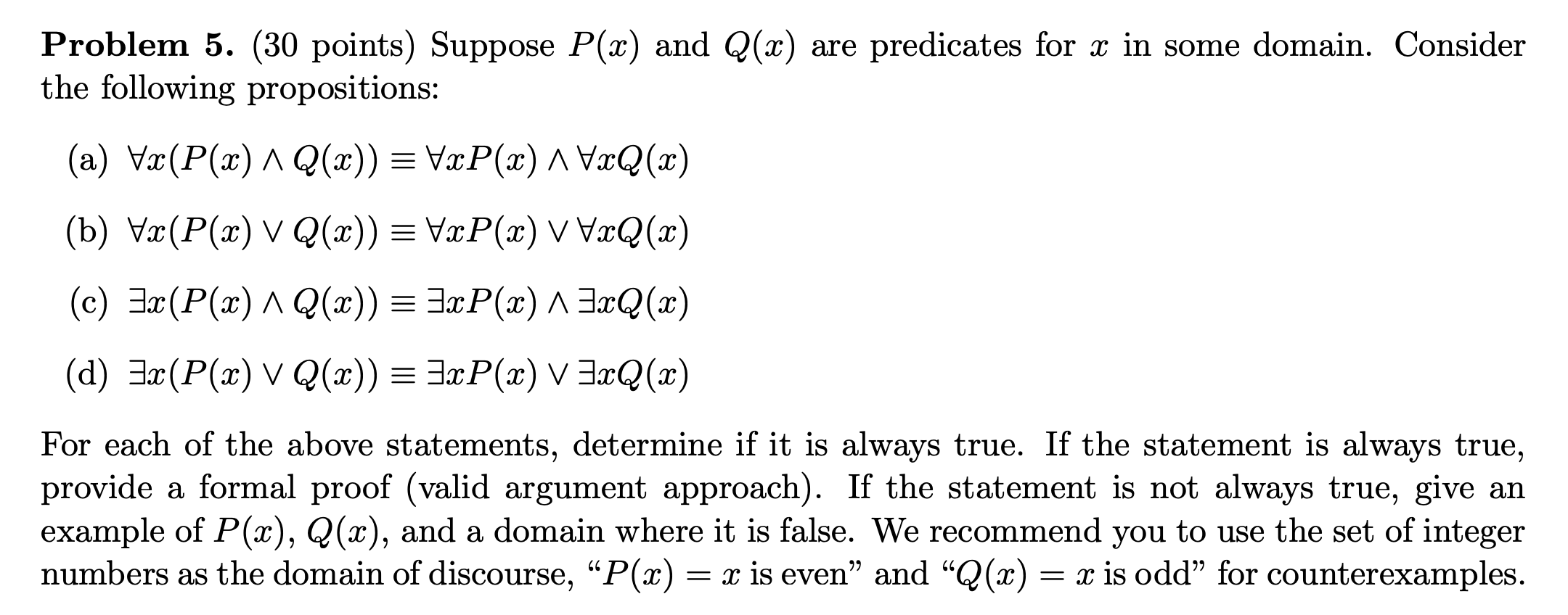 Solved Problem 5 30 Points Suppose P X And Q 2 Are P Chegg Com