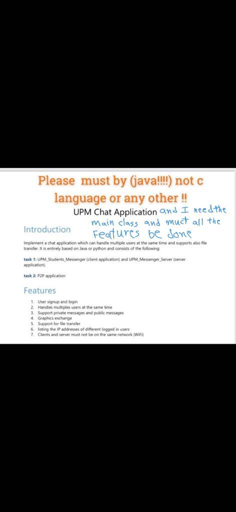 Solved Please must by (java!!!!) not c language or any other | Chegg.com