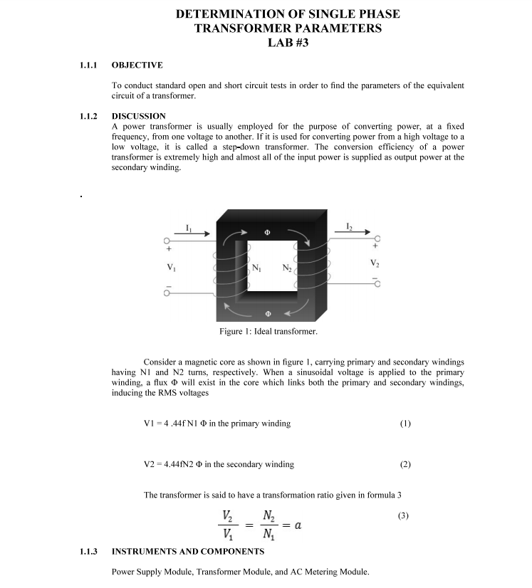 solved-1-1-1-determination-of-single-phase-transformer-chegg