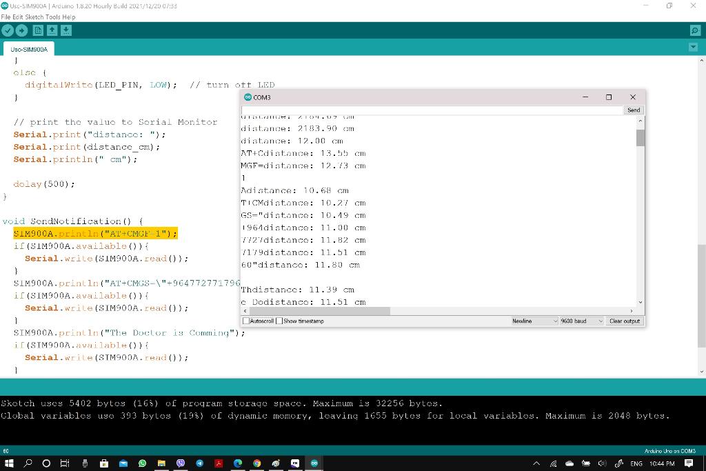 Solved I have a circuit diagram for detecting object using | Chegg.com