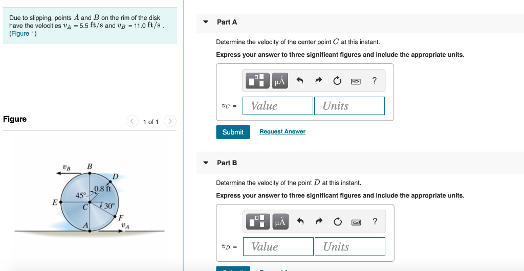 Solved Due to slipping, points A and B on the rim of the | Chegg.com