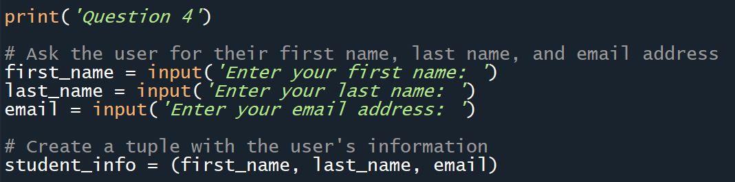 Solved Please complete using Python and show outputs. Thank | Chegg.com