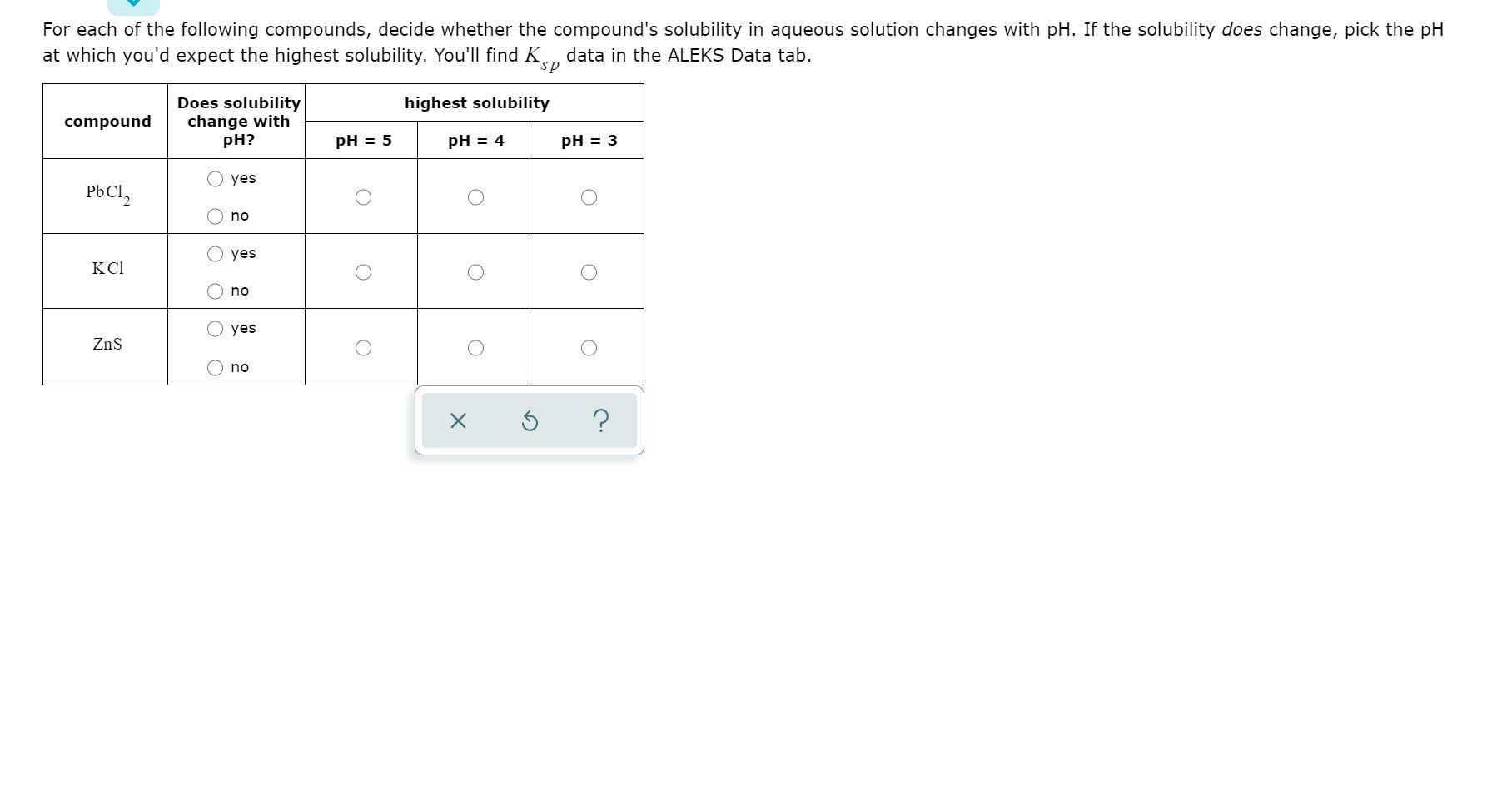Solved For each of the following compounds, decide whether | Chegg.com