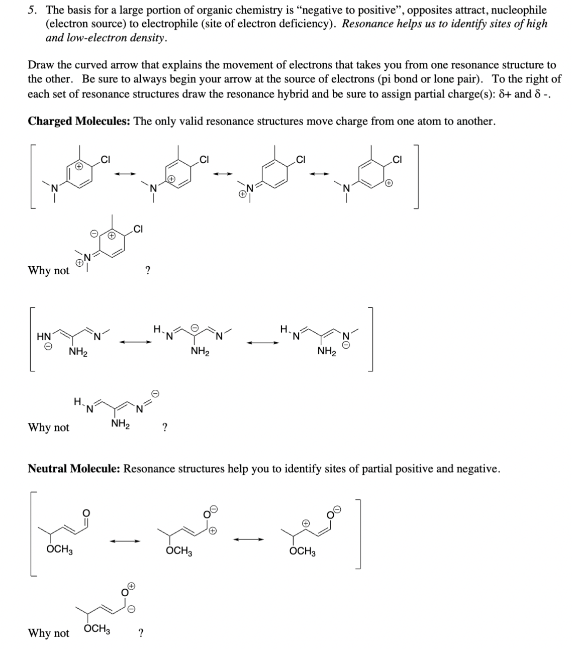 Solved 5. The Basis For A Large Portion Of Organic Chemistry | Chegg.com