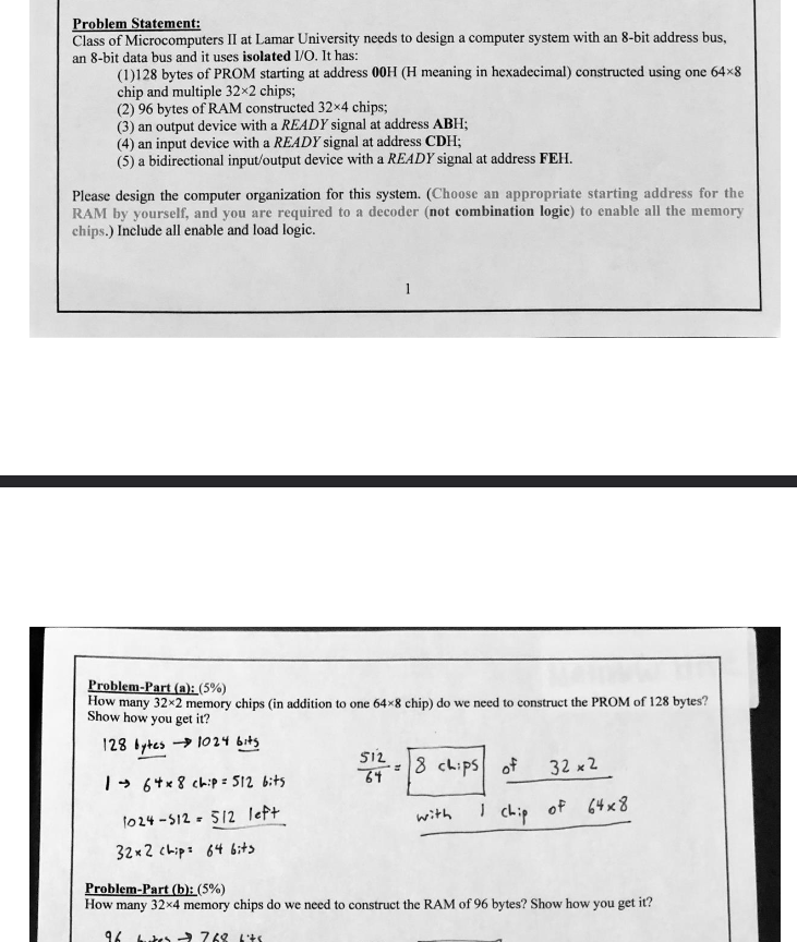 Solved these are my answers just wanted to verify if it's