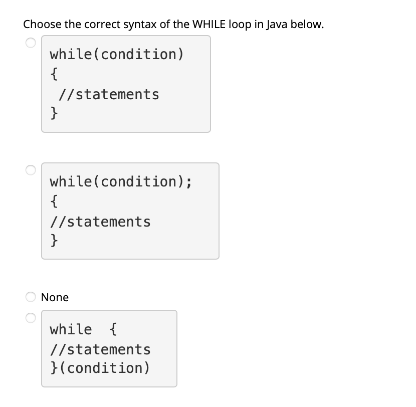 solved-choose-the-correct-syntax-of-the-while-loop-in-java-chegg