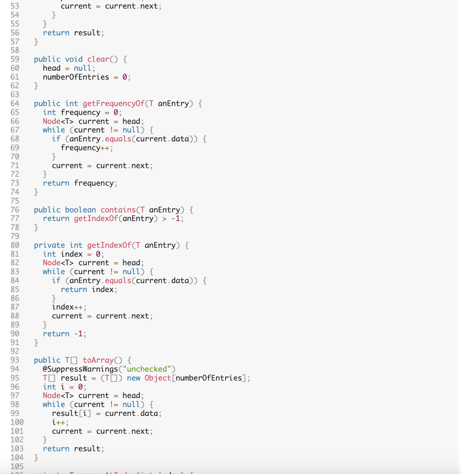 Solved (Java) Please provide full code for the main method | Chegg.com
