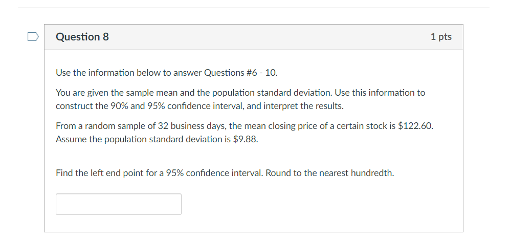 Solved Question 3 1 pts Use the information below to answer | Chegg.com