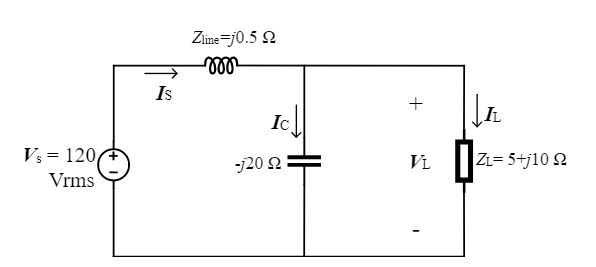 Solved Problem 1: Given the following circuit, the complex | Chegg.com