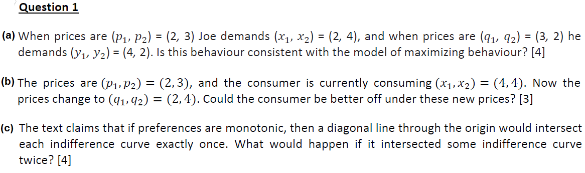 Solved 2. Each month, Olivia purchases gasoline (x1) and