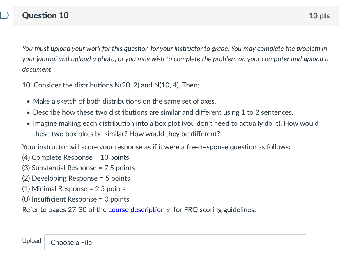 Solved You must upload your work for this question for | Chegg.com