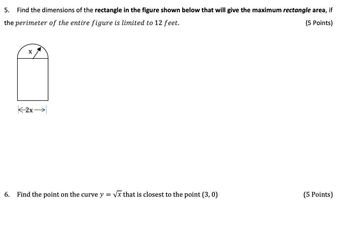 find the dimensions of the rectangle with maximum area