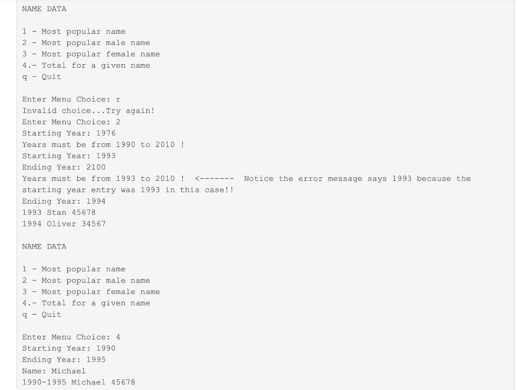 13.1 Program 2-1: Data Analysis This program is a | Chegg.com