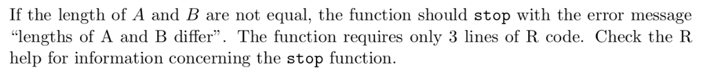 Solved Simple Functions. (a) Write a function that takes two | Chegg.com