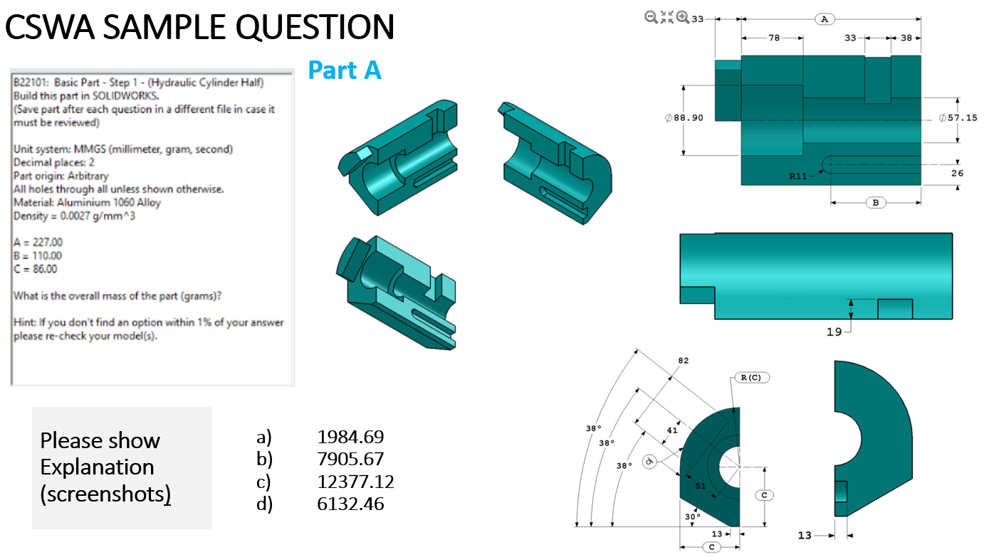 Solved CSWA SAMPLE QUESTION Q@ 33- 78 33 38 - Part A B22101: | Chegg.com