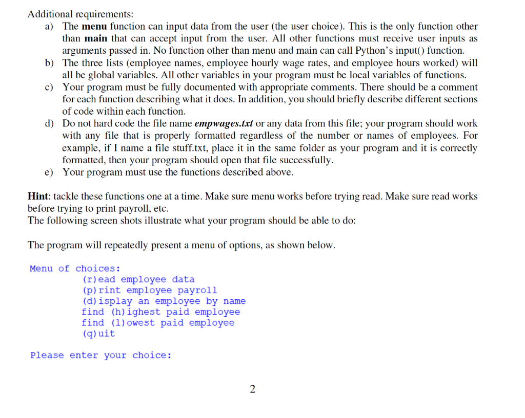 Solved For this assignment, you will write a program that | Chegg.com