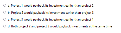 Solved The table below gives the estimated cash flow for | Chegg.com