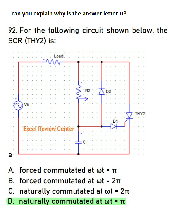 Solved can you explain why is the answer letter D? 92. For | Chegg.com