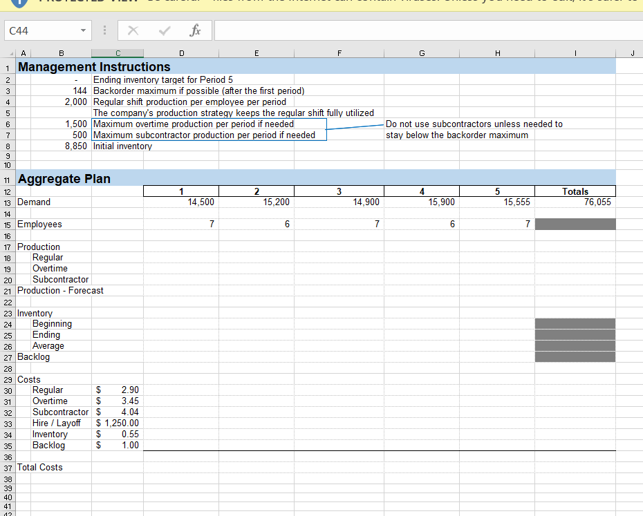 Solved Download HW 4 (Excel download) and perform the | Chegg.com