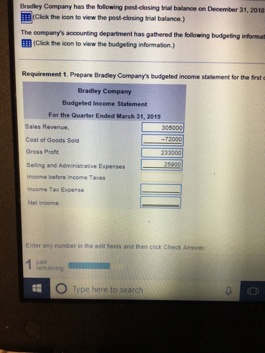 Solved Managerial accounting A.)Direct materials purchases
