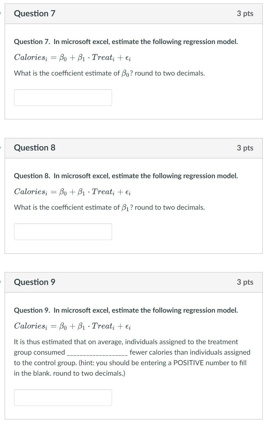 Solved Question 1 3 pts Please use the following information | Chegg.com
