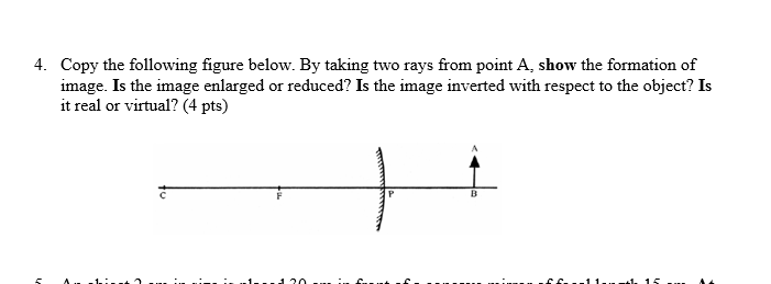 Solved 4. Copy the following figure below. By taking two | Chegg.com