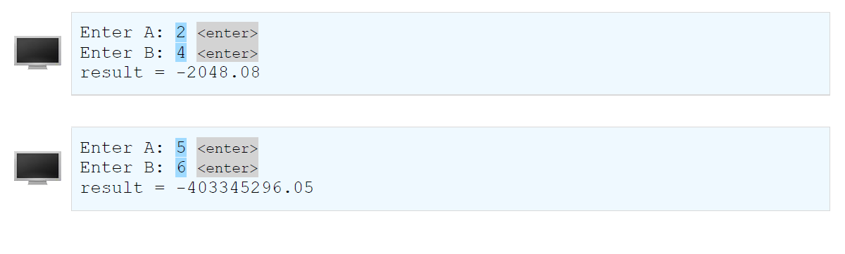 Solved Write a program that prompts the user to enter two | Chegg.com