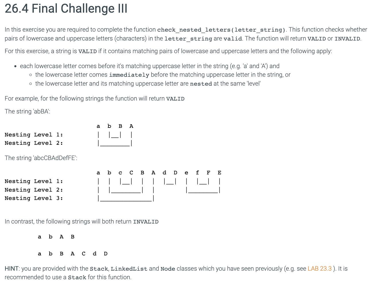 Solved 26.4 Final Challenge III In this exercise you are | Chegg.com