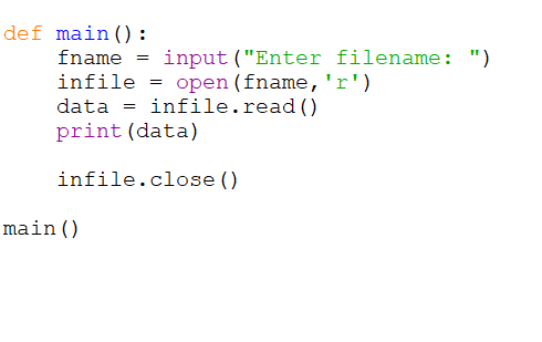 Solved Write a Python program that will read the students | Chegg.com