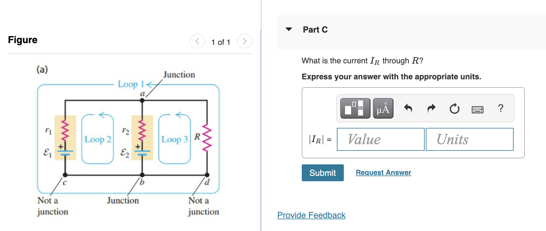 Solved Part A Consider the circuit shown in (Figure 1). E1 = | Chegg.com
