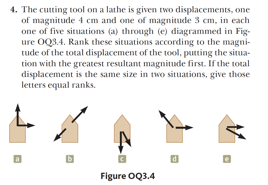 Solved 4. The cutting tool on a lathe is given two