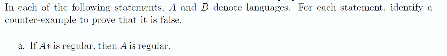 Solved In each of the following statements, A and B denote | Chegg.com