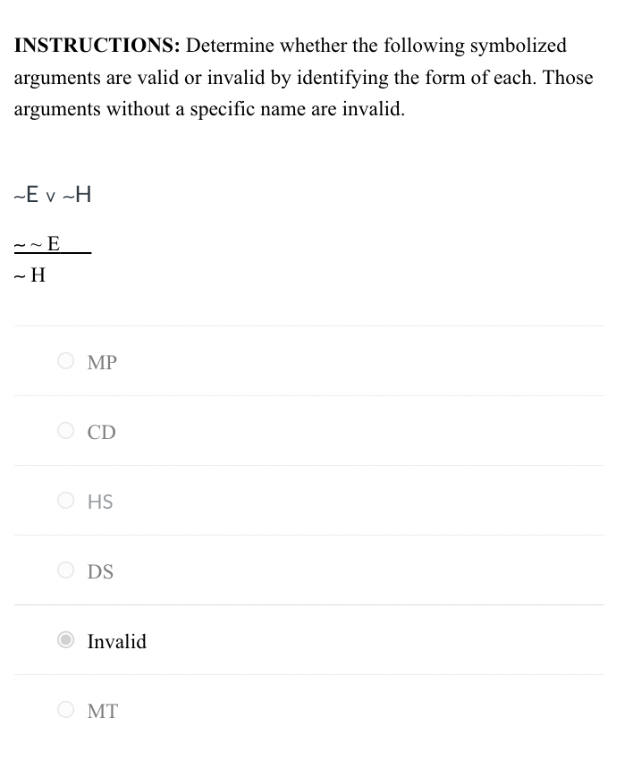 Solved INSTRUCTIONS: Determine Whether The Following | Chegg.com