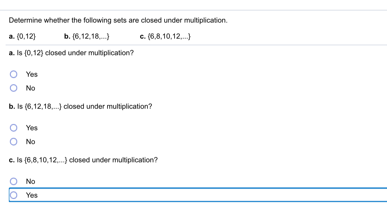 Solved Determine Whether The Following Sets Are Closed Under | Chegg.com Solved Determine Whether The Following Sets Are Closed Under | Chegg.com