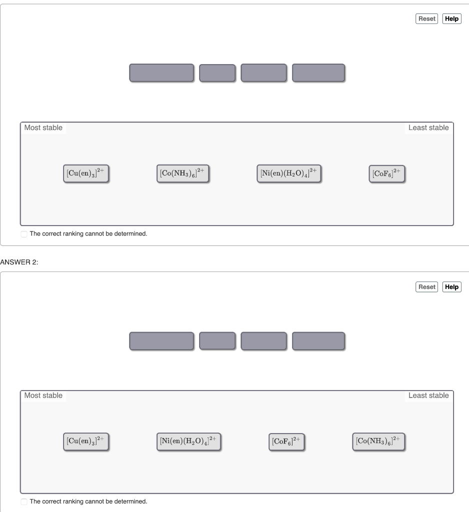 solved-arrange-the-complexes-in-order-of-decreasing-chegg