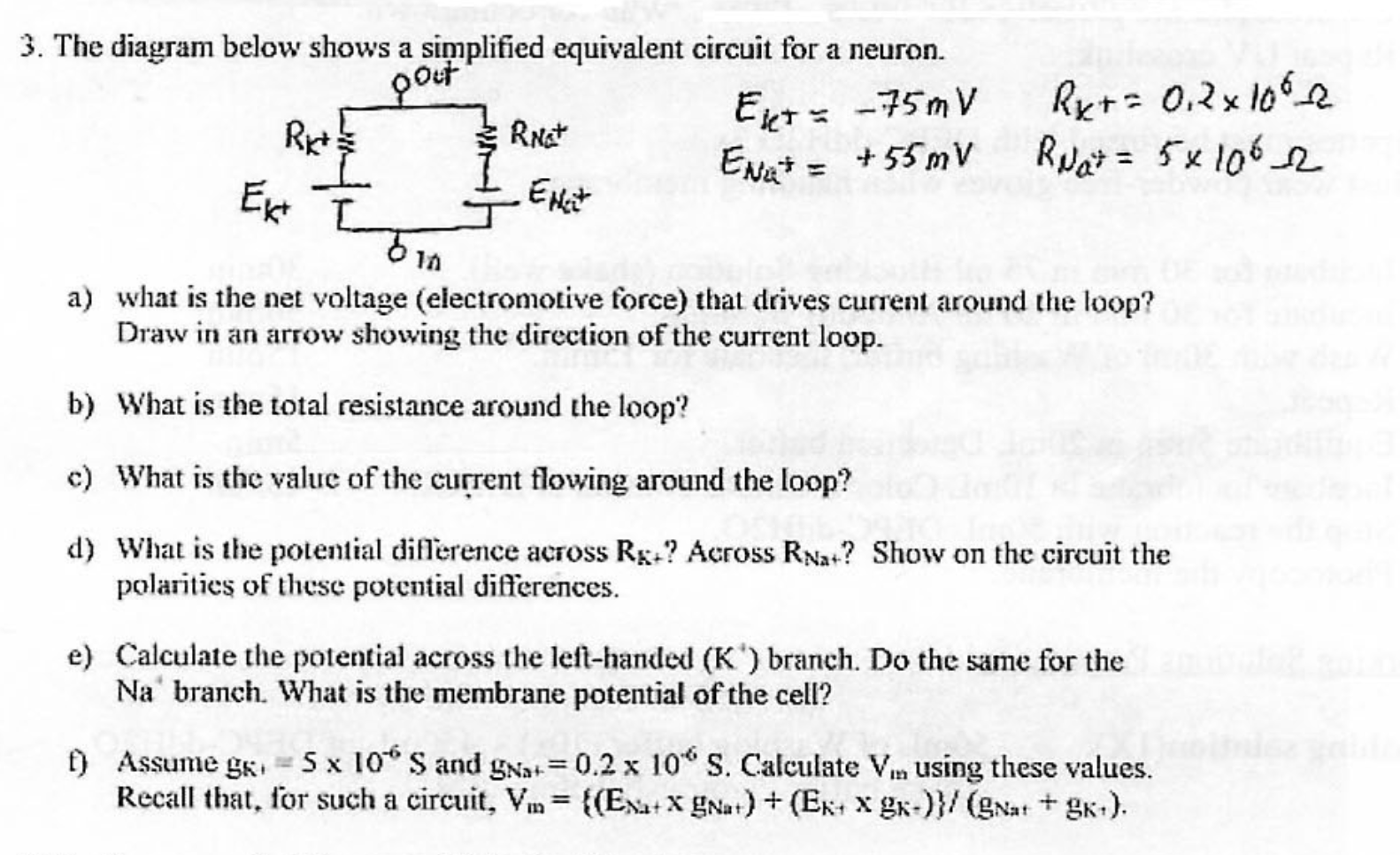 Solved Please find the Vm value as mentioned in 7b). I have | Chegg.com