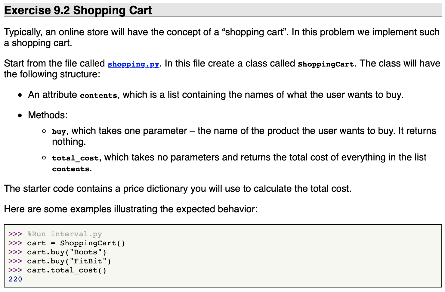 Solved Typically, an online store will have the concept of a | Chegg.com
