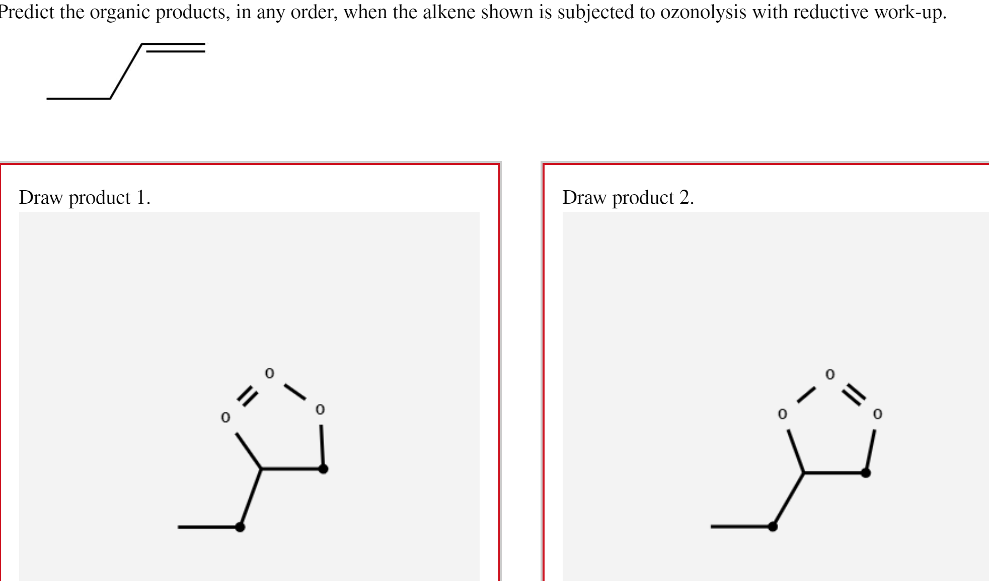 Solved Predict The Organic Products In Any Order When The Chegg Com