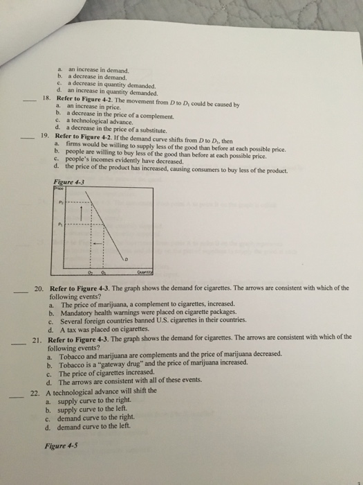 Solved Homework Chapter 4 Multiple Choice Identify the | Chegg.com