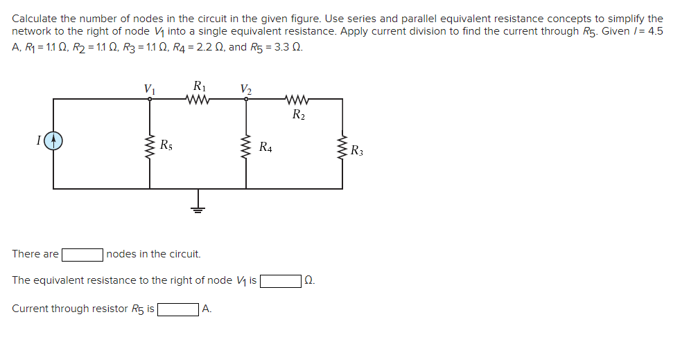 Solved Calculate The Number Of Nodes In The Circuit In The | Chegg.com