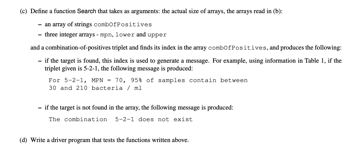 Solved Exercise 2: Estimation of number of bacteria | Chegg.com