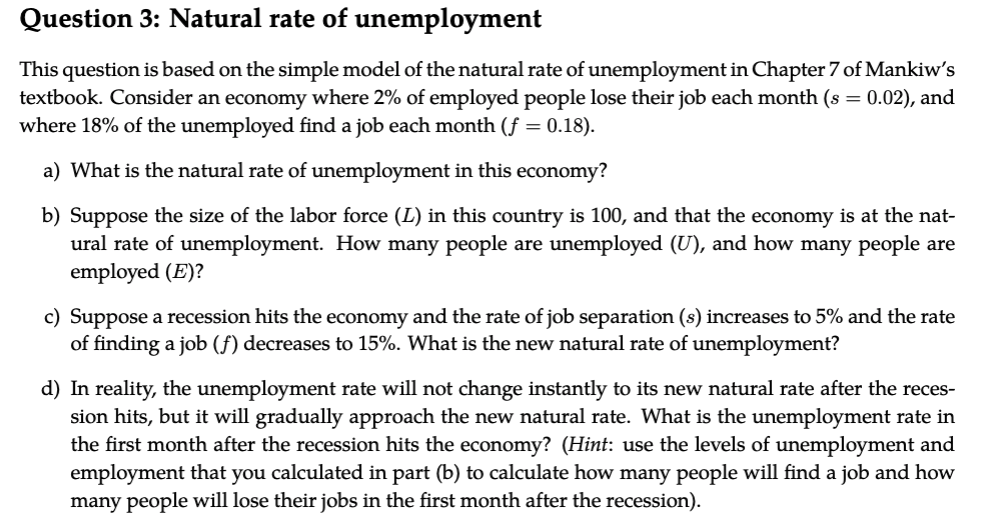 good research questions about unemployment